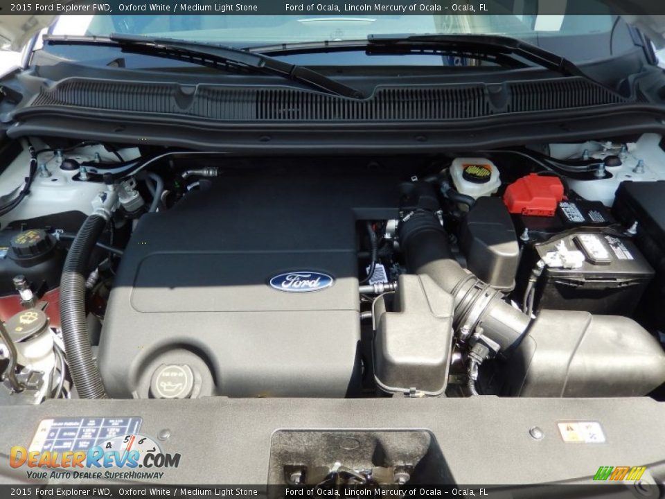 2015 Ford Explorer FWD 3.5 Liter DOHC 24-Valve Ti-VCT V6 Engine Photo #12