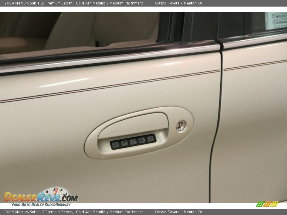 2004 Mercury Sable LS Premium Sedan Gold Ash Metallic / Medium Parchment Photo #4