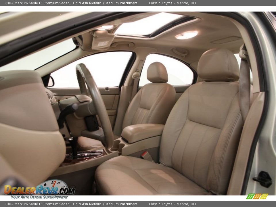 2004 Mercury Sable LS Premium Sedan Gold Ash Metallic / Medium Parchment Photo #6