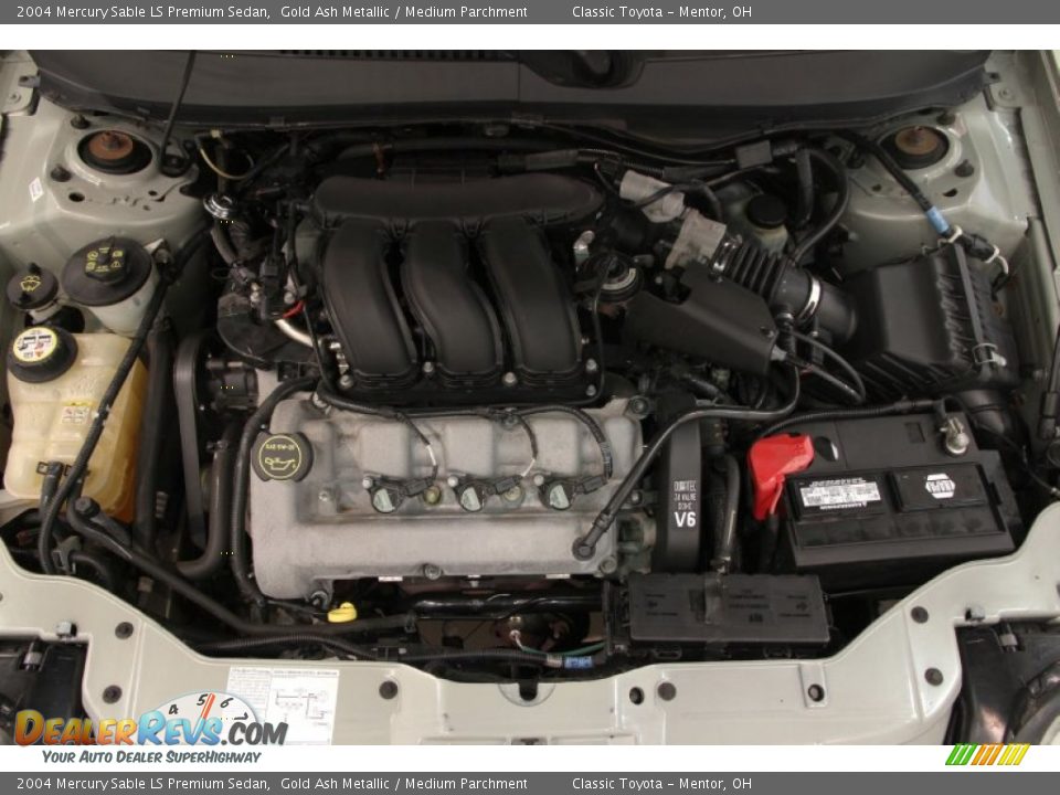 2004 Mercury Sable LS Premium Sedan 3.0 Liter DOHC 24-Valve Duratec V6 Engine Photo #14