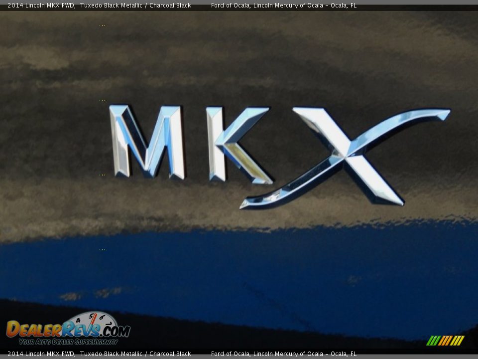 2014 Lincoln MKX FWD Tuxedo Black Metallic / Charcoal Black Photo #4