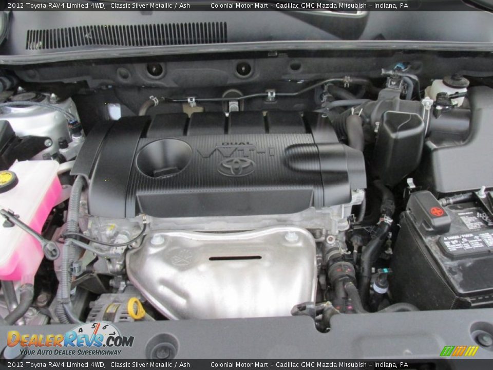 2012 Toyota RAV4 Limited 4WD Classic Silver Metallic / Ash Photo #10