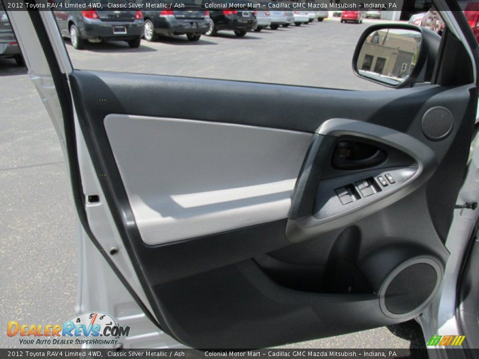 2012 Toyota RAV4 Limited 4WD Classic Silver Metallic / Ash Photo #11