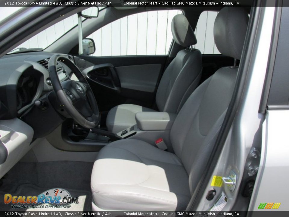 2012 Toyota RAV4 Limited 4WD Classic Silver Metallic / Ash Photo #13