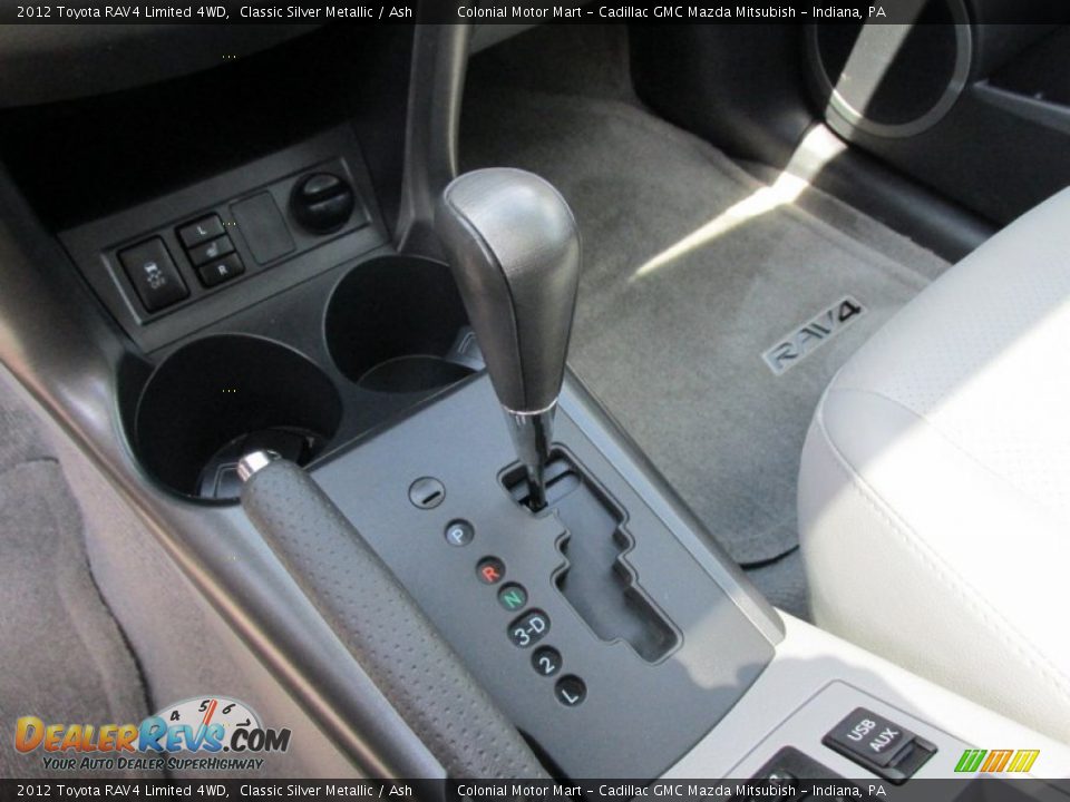 2012 Toyota RAV4 Limited 4WD Classic Silver Metallic / Ash Photo #17