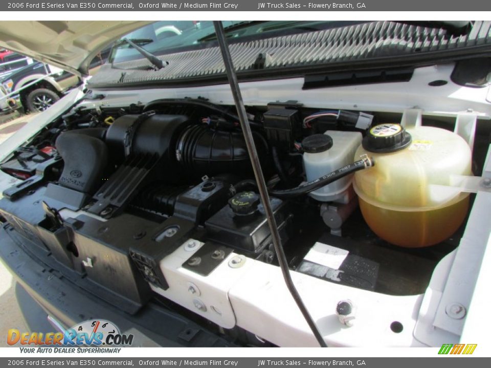 2006 Ford E Series Van E350 Commercial Oxford White / Medium Flint Grey Photo #12