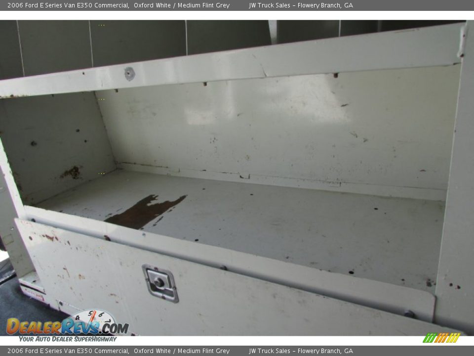 2006 Ford E Series Van E350 Commercial Oxford White / Medium Flint Grey Photo #19