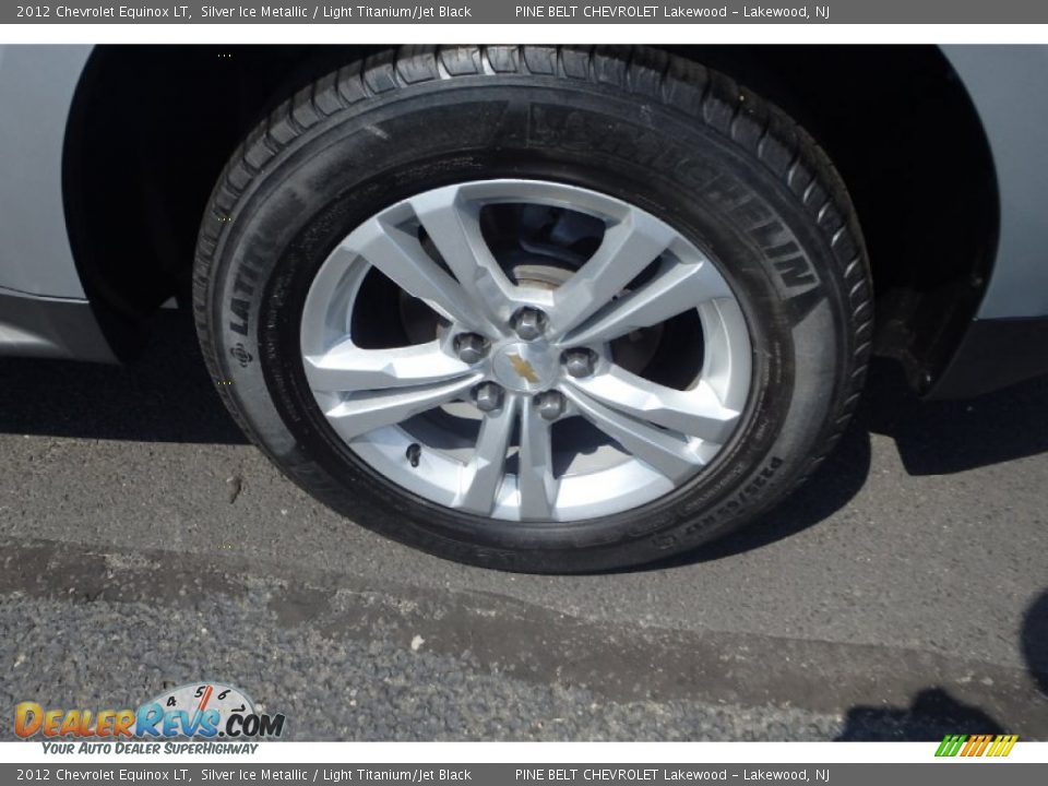 2012 Chevrolet Equinox LT Silver Ice Metallic / Light Titanium/Jet Black Photo #9