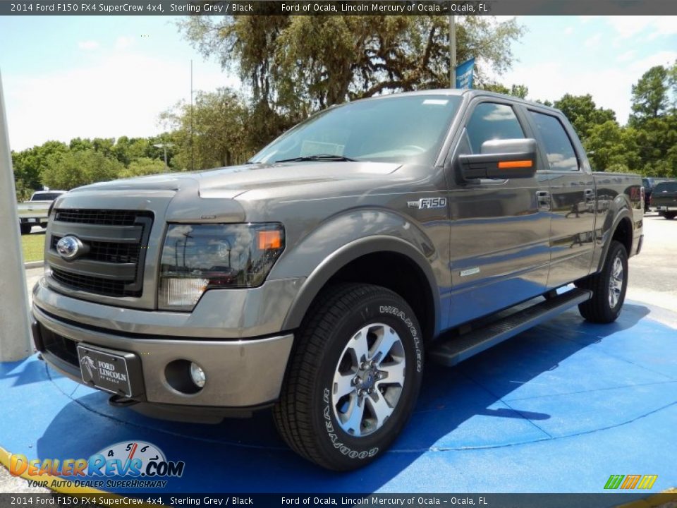 2014 Ford F150 FX4 SuperCrew 4x4 Sterling Grey / Black Photo #1