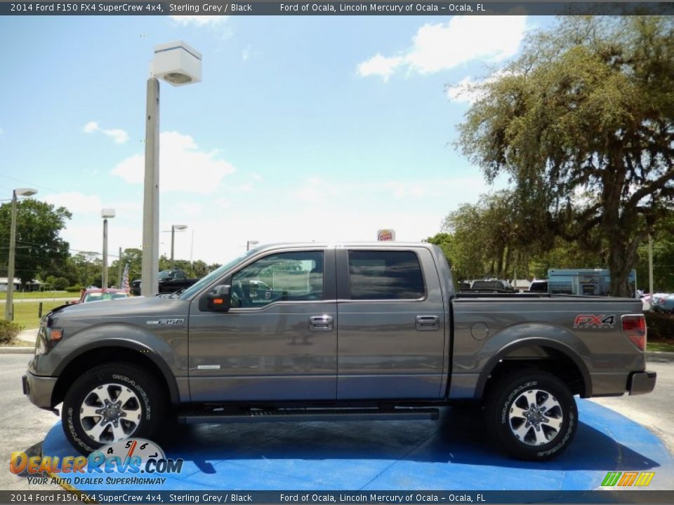 2014 Ford F150 FX4 SuperCrew 4x4 Sterling Grey / Black Photo #2