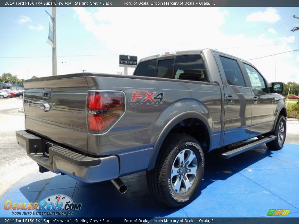 2014 Ford F150 FX4 SuperCrew 4x4 Sterling Grey / Black Photo #3