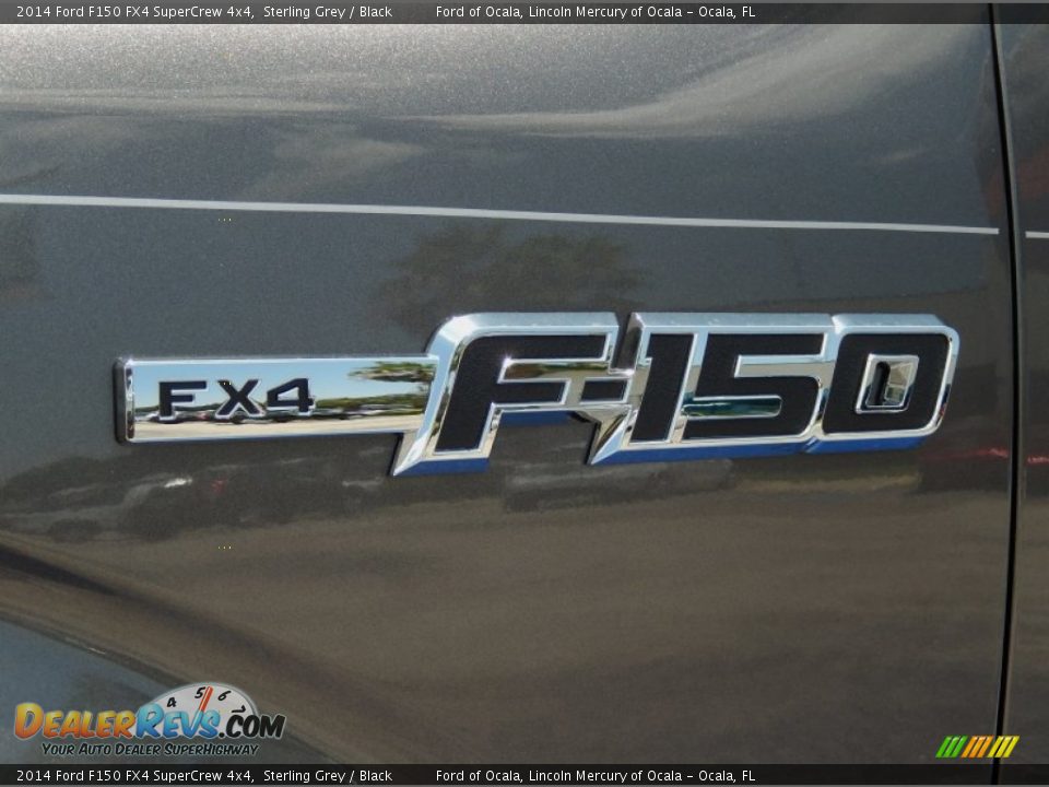 2014 Ford F150 FX4 SuperCrew 4x4 Sterling Grey / Black Photo #5