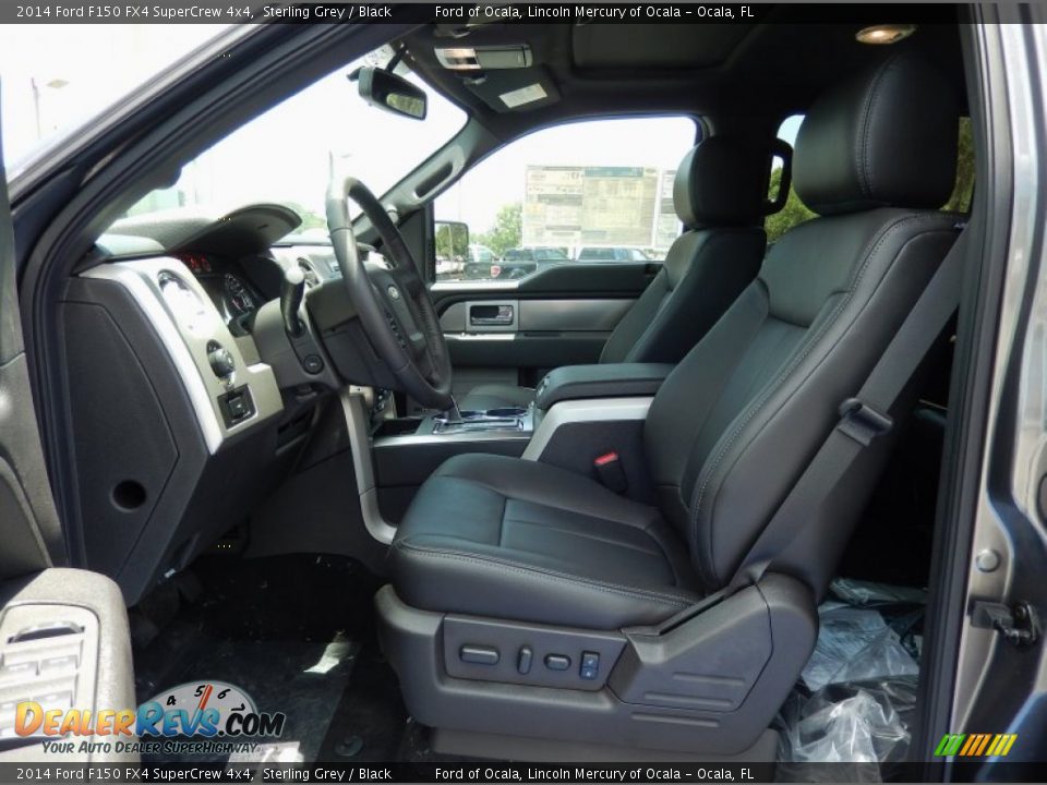 2014 Ford F150 FX4 SuperCrew 4x4 Sterling Grey / Black Photo #6