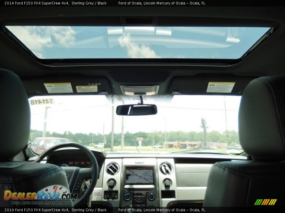 2014 Ford F150 FX4 SuperCrew 4x4 Sterling Grey / Black Photo #8