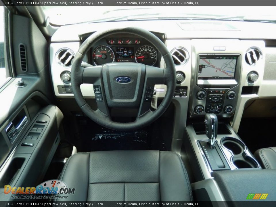 2014 Ford F150 FX4 SuperCrew 4x4 Sterling Grey / Black Photo #9