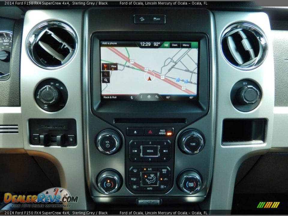2014 Ford F150 FX4 SuperCrew 4x4 Sterling Grey / Black Photo #11
