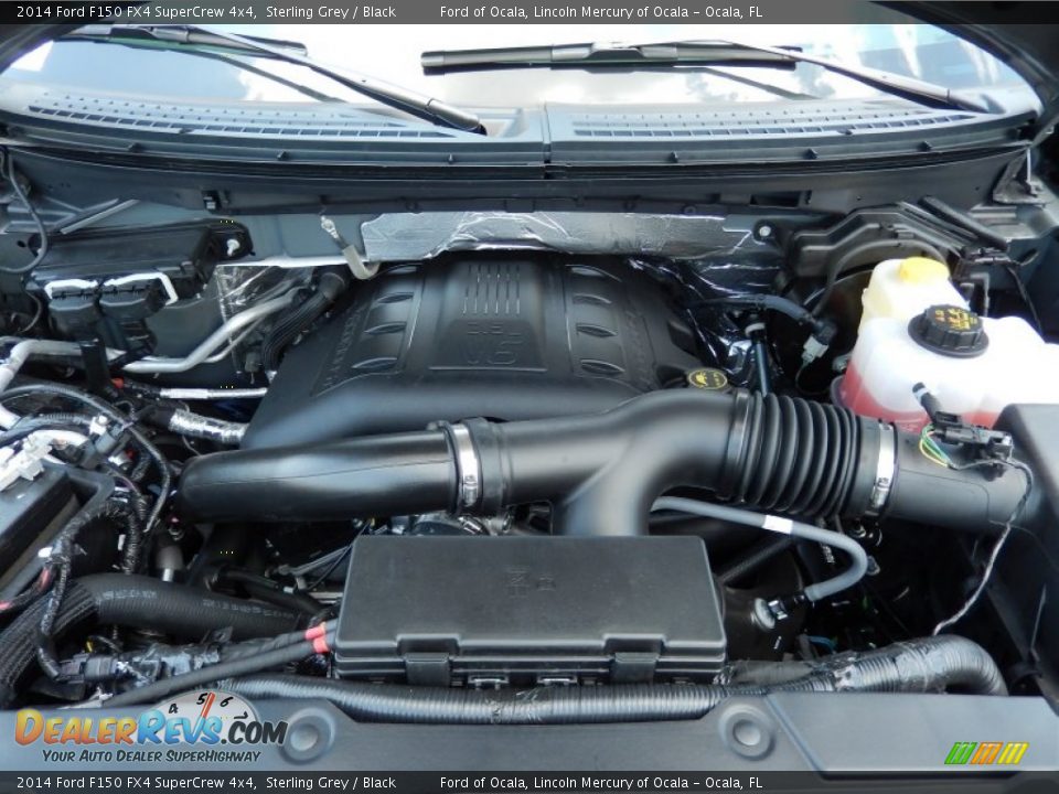 2014 Ford F150 FX4 SuperCrew 4x4 Sterling Grey / Black Photo #12