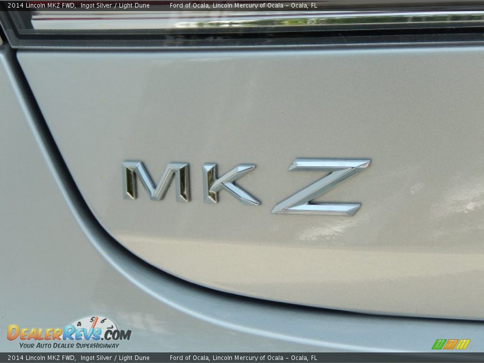 2014 Lincoln MKZ FWD Ingot Silver / Light Dune Photo #4