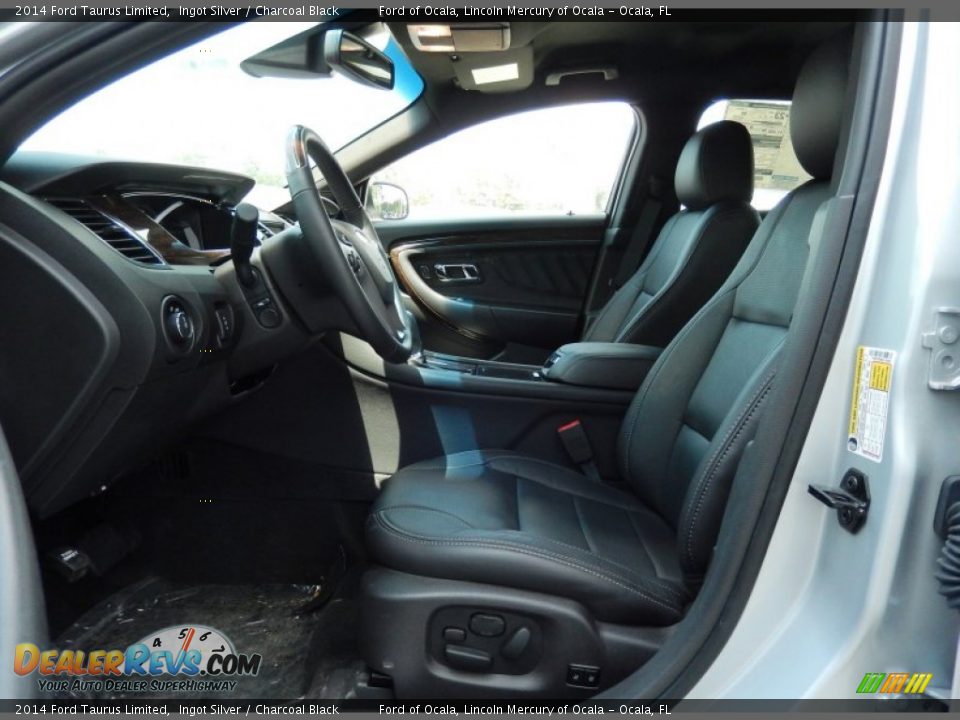 2014 Ford Taurus Limited Ingot Silver / Charcoal Black Photo #6