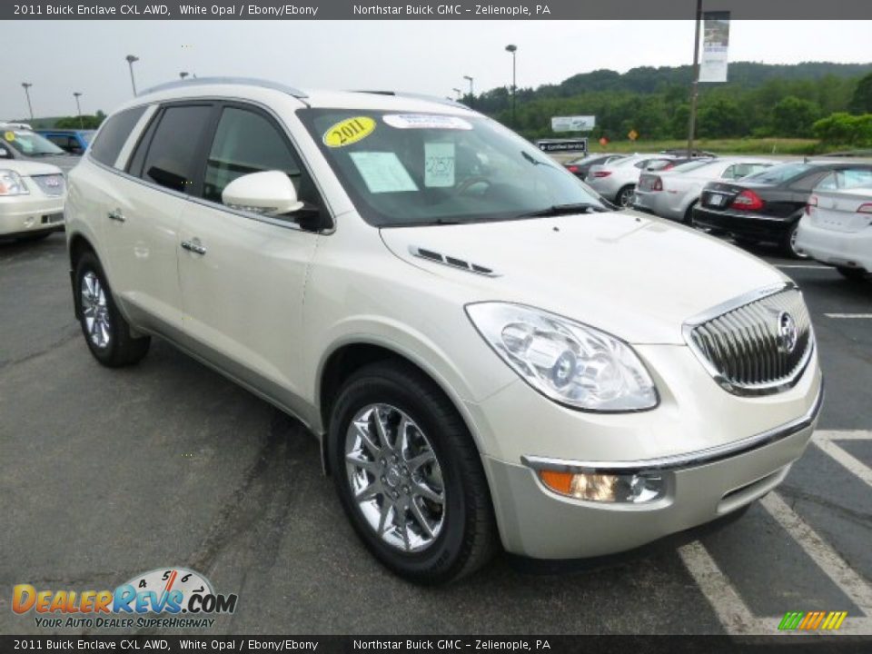 2011 Buick Enclave CXL AWD White Opal / Ebony/Ebony Photo #3