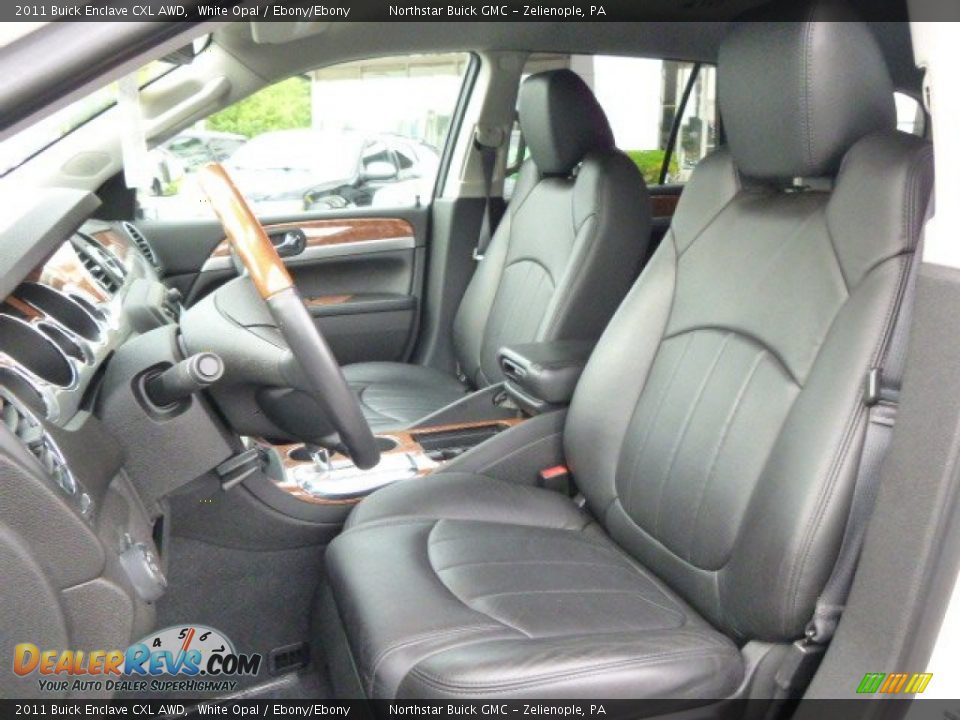 Ebony/Ebony Interior - 2011 Buick Enclave CXL AWD Photo #10