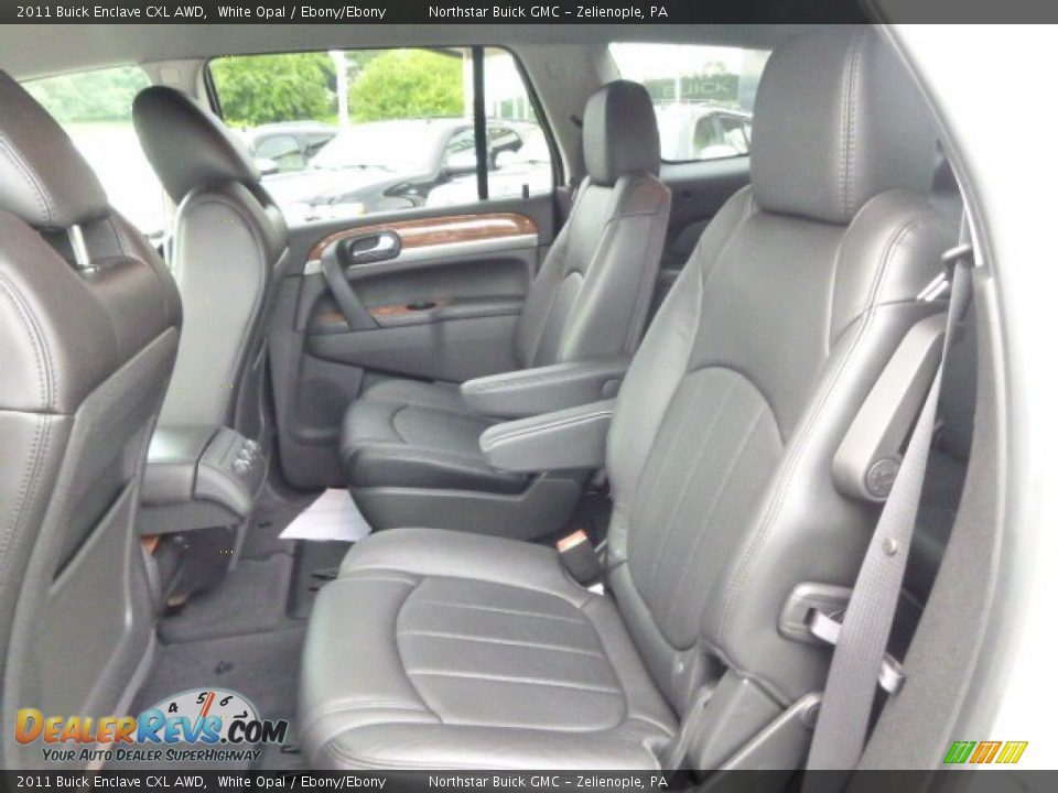 Rear Seat of 2011 Buick Enclave CXL AWD Photo #11