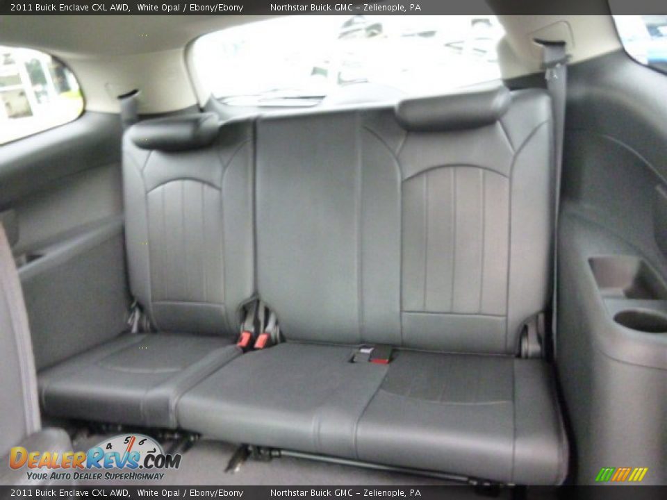 Rear Seat of 2011 Buick Enclave CXL AWD Photo #12