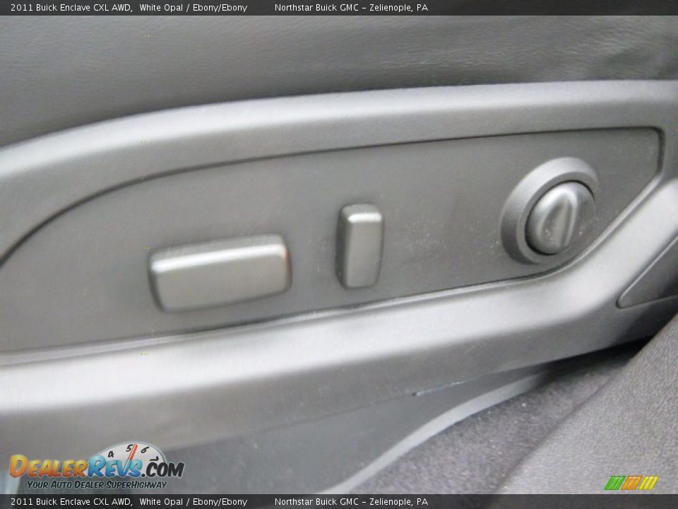 2011 Buick Enclave CXL AWD White Opal / Ebony/Ebony Photo #14