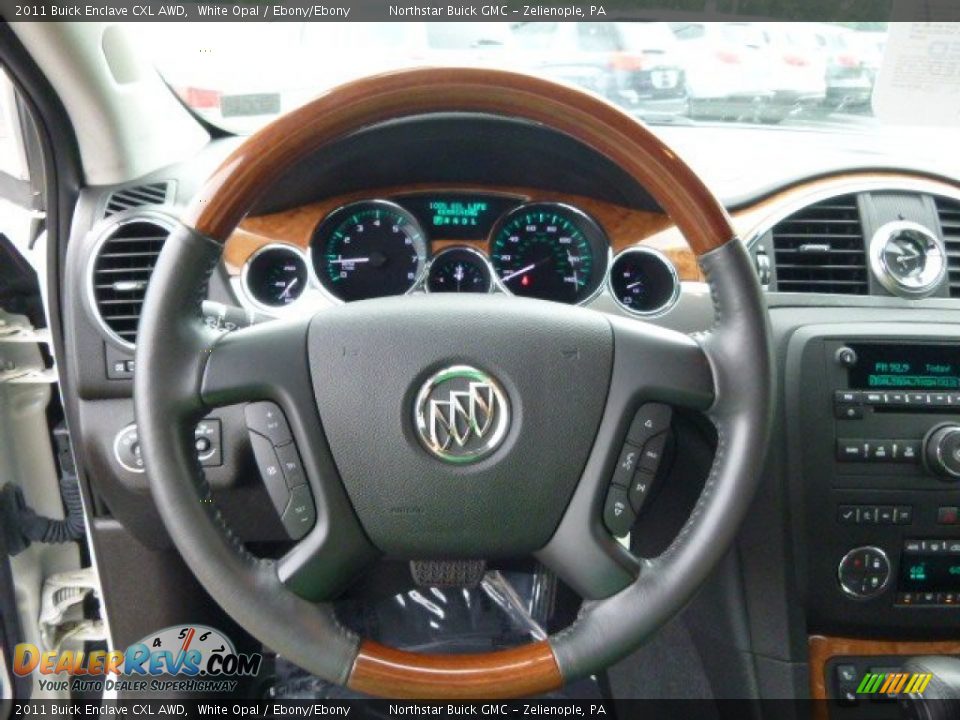 2011 Buick Enclave CXL AWD Steering Wheel Photo #18