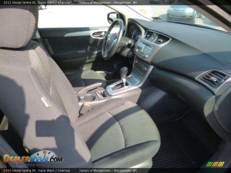 2013 Nissan Sentra SR Super Black / Charcoal Photo #4