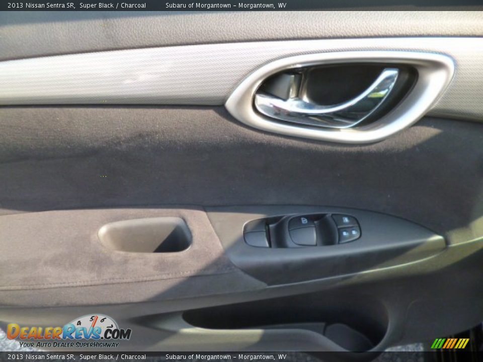 2013 Nissan Sentra SR Super Black / Charcoal Photo #16