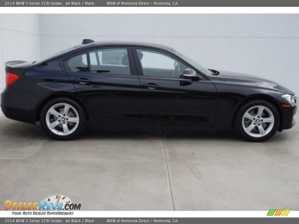2014 BMW 3 Series 328i Sedan Jet Black / Black Photo #2
