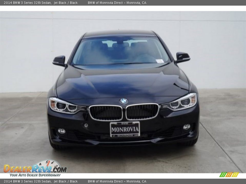 2014 BMW 3 Series 328i Sedan Jet Black / Black Photo #3