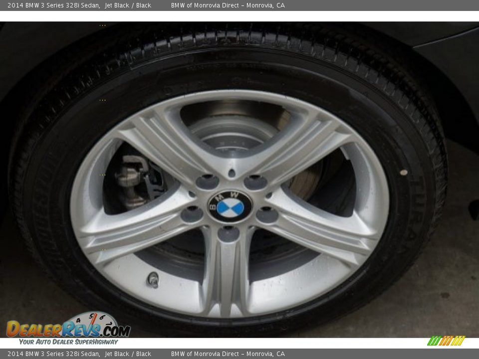 2014 BMW 3 Series 328i Sedan Jet Black / Black Photo #4