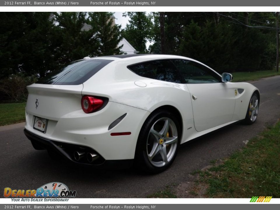 2012 Ferrari FF Bianco Avus (White) / Nero Photo #6