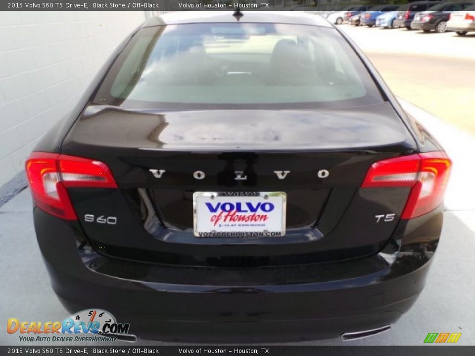 2015 Volvo S60 T5 Drive-E Black Stone / Off-Black Photo #3