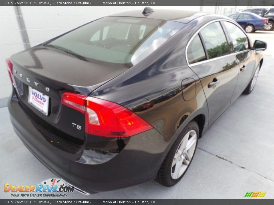 2015 Volvo S60 T5 Drive-E Black Stone / Off-Black Photo #4