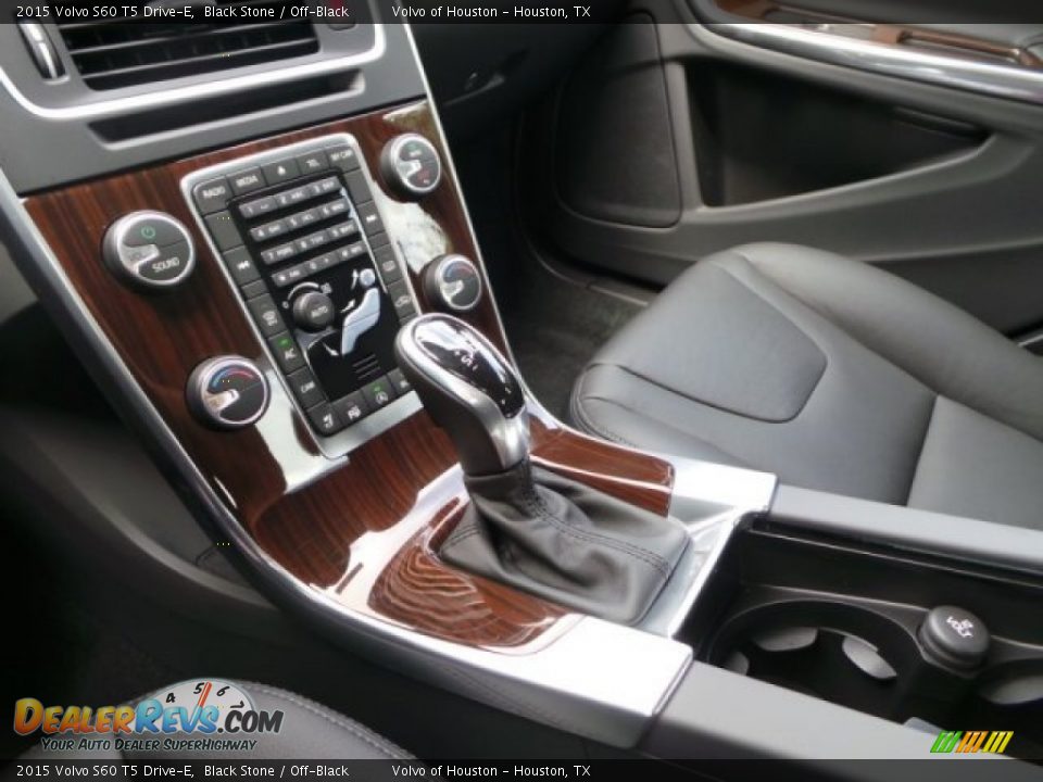 2015 Volvo S60 T5 Drive-E Black Stone / Off-Black Photo #12