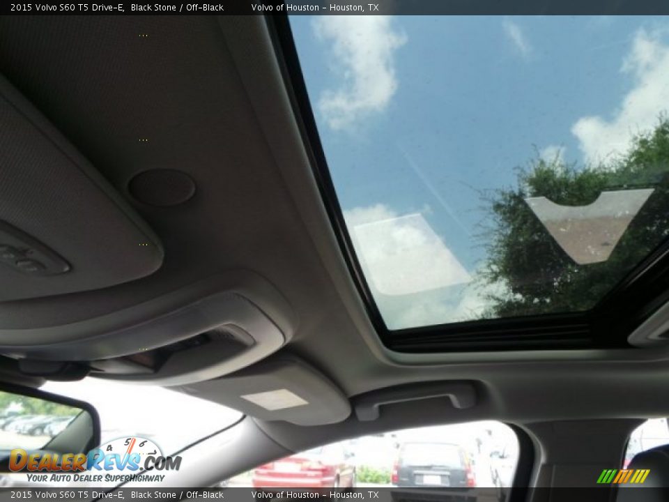 2015 Volvo S60 T5 Drive-E Black Stone / Off-Black Photo #13