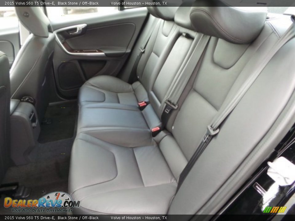 2015 Volvo S60 T5 Drive-E Black Stone / Off-Black Photo #21