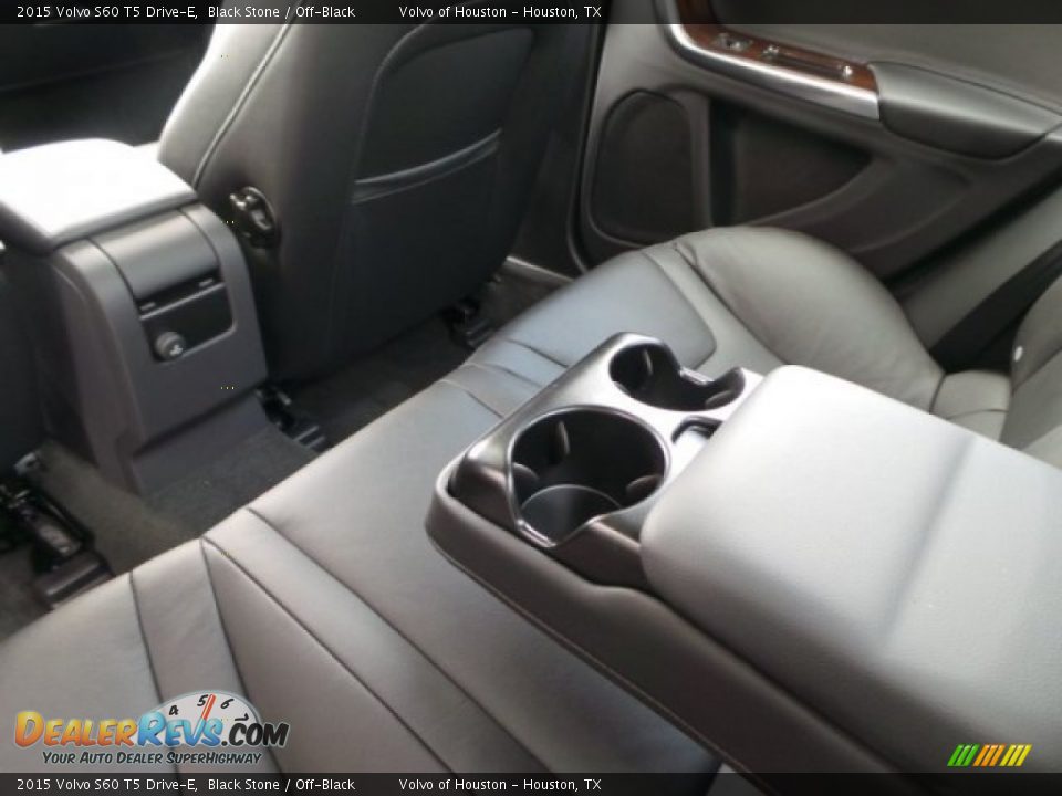 2015 Volvo S60 T5 Drive-E Black Stone / Off-Black Photo #22