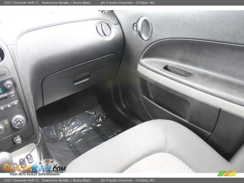 2007 Chevrolet HHR LT Silverstone Metallic / Ebony Black Photo #13