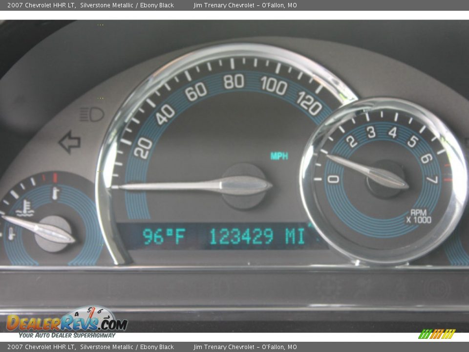 2007 Chevrolet HHR LT Silverstone Metallic / Ebony Black Photo #14