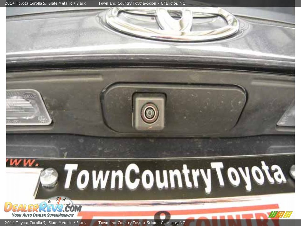 2014 Toyota Corolla S Slate Metallic / Black Photo #36