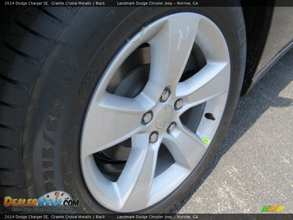 2014 Dodge Charger SE Granite Crystal Metallic / Black Photo #5