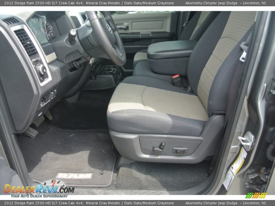 2012 Dodge Ram 2500 HD SLT Crew Cab 4x4 Mineral Gray Metallic / Dark Slate/Medium Graystone Photo #9
