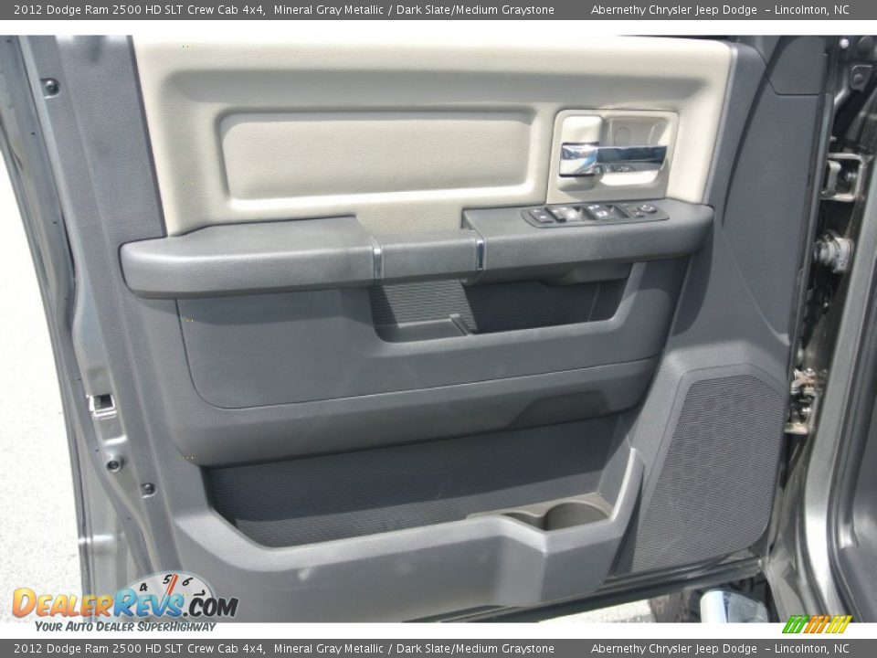 2012 Dodge Ram 2500 HD SLT Crew Cab 4x4 Mineral Gray Metallic / Dark Slate/Medium Graystone Photo #10