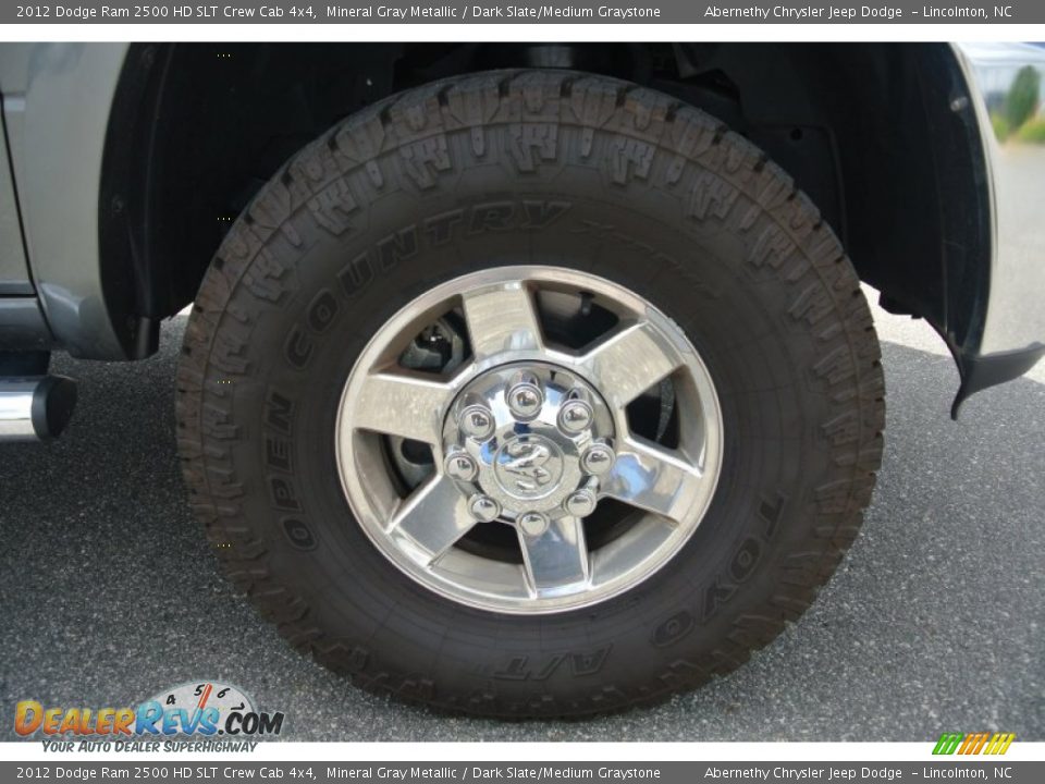 2012 Dodge Ram 2500 HD SLT Crew Cab 4x4 Mineral Gray Metallic / Dark Slate/Medium Graystone Photo #22