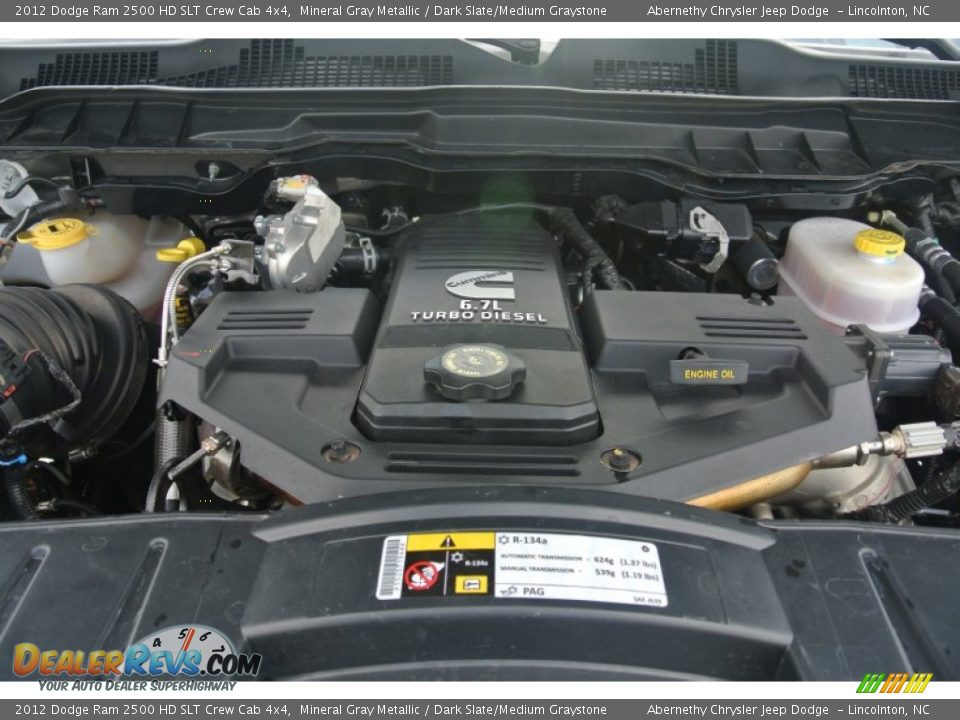 2012 Dodge Ram 2500 HD SLT Crew Cab 4x4 Mineral Gray Metallic / Dark Slate/Medium Graystone Photo #23