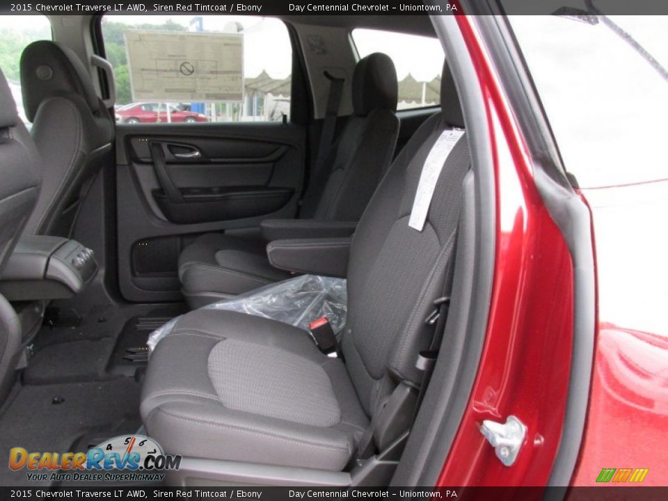 2015 Chevrolet Traverse LT AWD Siren Red Tintcoat / Ebony Photo #14